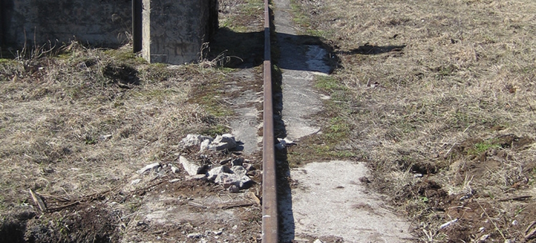 Капитальный ремонт кранового пути (Путь на железобетонной монолитной балке, исходное состояние ОАО «ТГК-1» ГЭС-13, 2014г.
