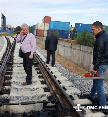 Строительство железной дороги (приемка объекта комиссией) ЗАО «ЮИТ Санкт-Петербург», 2014 г.