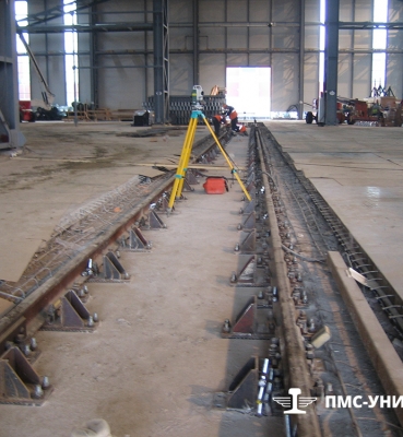 Проверка планово-высотного положения рельсов ООО «СИМЕНС Технологии Газовых Турбин», 2015 г.